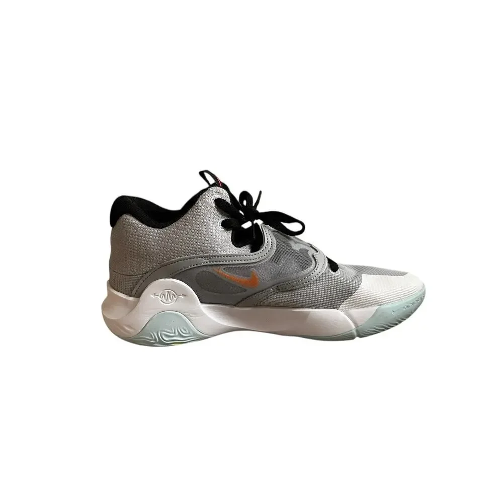 Nike KD Trey 5 X Men's Sneakers Wolf Gray/Barely Volt Colorway Size 11